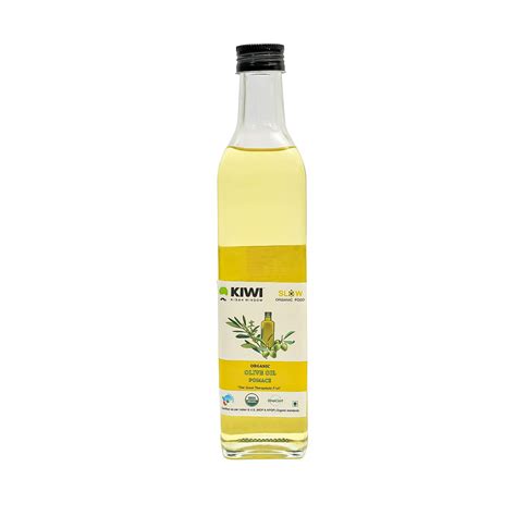 Kiwi Kisan Window Slow Organic Olive Oil Pomace, 500 ml : Amazon.in ...