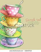 Image result for Bunny in Tea Cup Painting