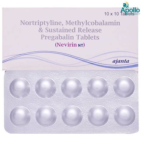 Nevirin Nt 75mg Tablet 10's Price, Uses, Side Effects, Composition ...