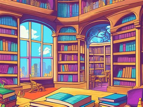 Image result for Library Book Animation