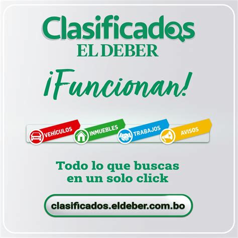 #clasificados | EL DEBER