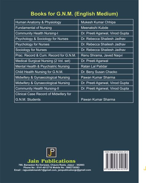 GNM Child Health Nursing – JainPublications