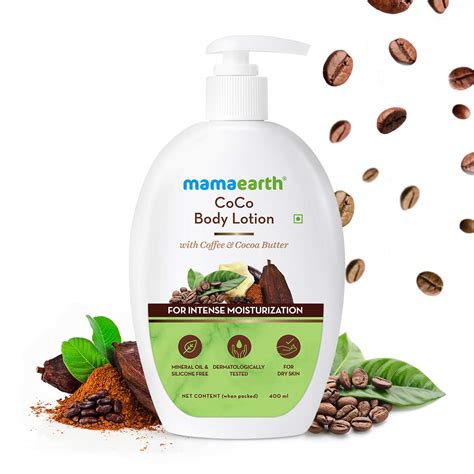 Amazon.in: Buy Mamaearth CoCo Body Lotion for Men and Women for Dry ...