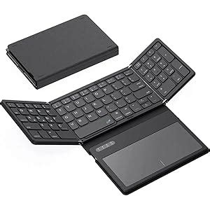 Amazon.in: Buy T TECLUSIVE Slim Leather Foldable Wireless Bluetooth ...