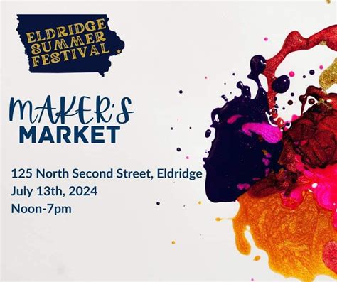 Summer Festival, 125 N 2nd St, Eldridge, IA, 13 July 2024 | AllEvents