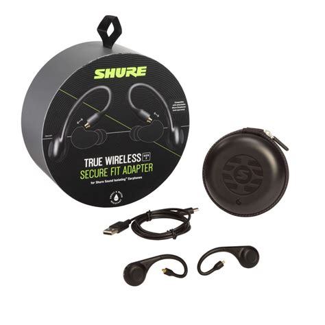 Shure SE535 Sound Isolating Earphones with True Wireless, Clear at ...