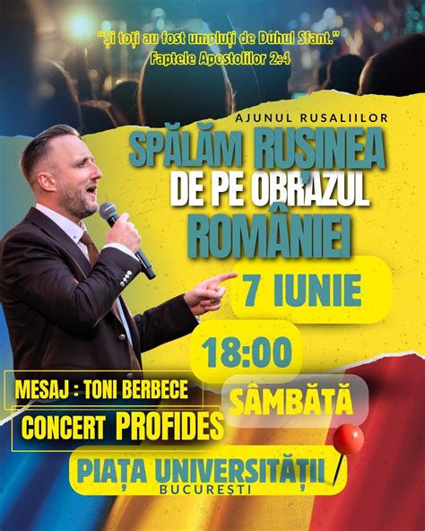 ??De Ajunul Rusaliilor Spălam Rușinea de pe Obrazul României - Toni ...