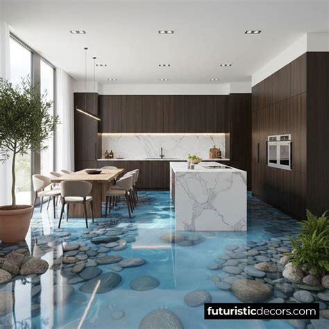 Incredible Epoxy River Flooring: Step Into a Realistic River Underfoot