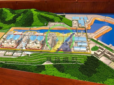 阳江核电厂区广州模型制作-工业厂区模型-广州星扬模型设计有限公司