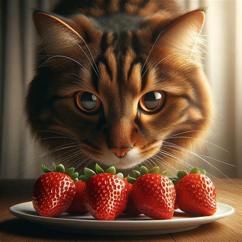 Can Cats Eat Strawberries (and Other Strange Stuff) - A Veterinarian Answers - Cat Bytes