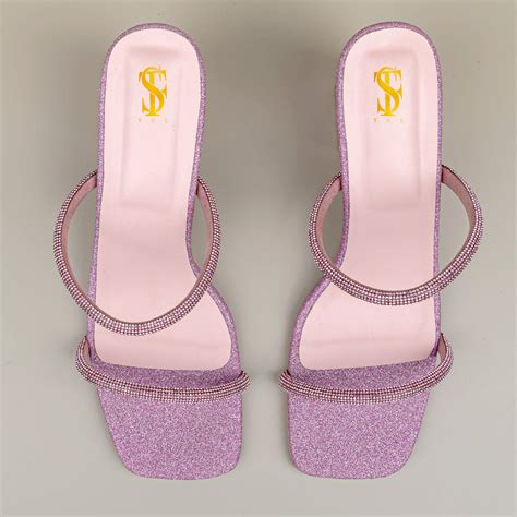 Cinderella Pink Shimmer Heels – Shoe That Fits You