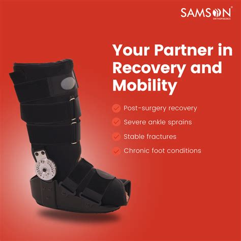 Samson ROM Foot Walker Boot: Precise Recovery for Foot Injuries ...