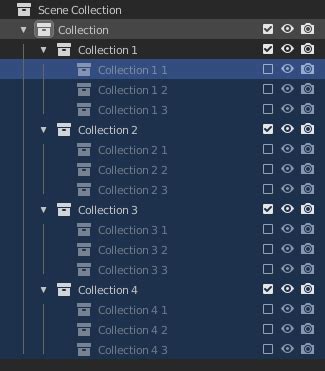 Image result for Blender Tutorials How to Use Collections and Scenes