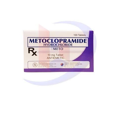 Metoclopramide Hydrochloride (Meto) 10mg Antiemetic Tablet 100's – Bambang Pharmaceutical Depot Inc.