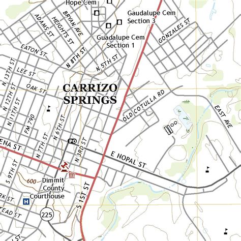 Carrizo Springs East, TX (2022, 24000-Scale) Map by United States ...