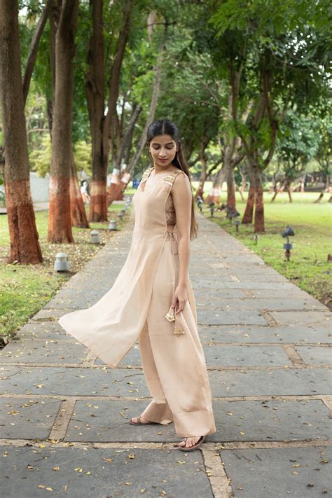 Golden Luxe Indo-western Jacket set | Swaruchii