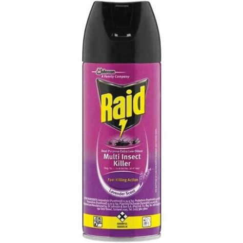 Raid Dual Purpose Extra Low Odour Multi Insect Killer 300ml - Superb Hyper