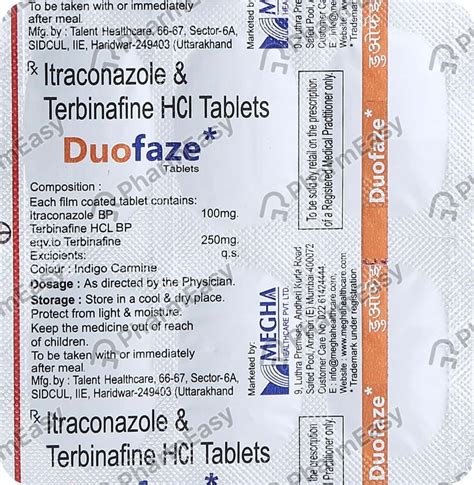 Buy Duofaze Tablets 6'S Online at Flat 15% OFF | PharmEasy