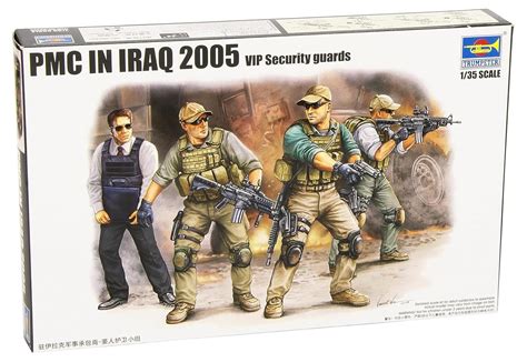 Buy Trumpeter PMC VIP Protection Team in Iraq Figure Set (4-Pack ...