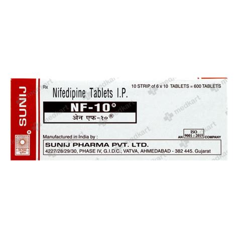 NF 10MG TABLET 10'S : Uses, Side Effects, Price and Generic Substitutes ...