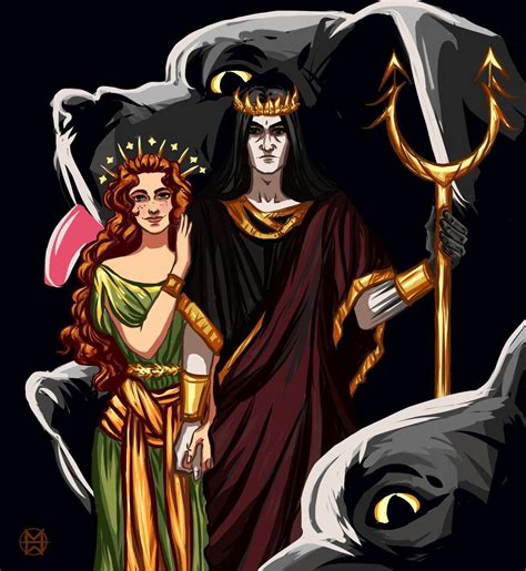 Hades and persephone fan art gods of ancient greece couples hades and ...