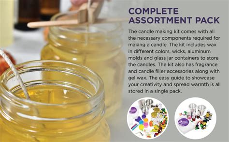 Asian Hobby Crafts Candle Making Kit, Clear : Amazon.in: Home & Kitchen