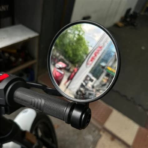 Round Bar-End Mirrors (Universal Compatible)