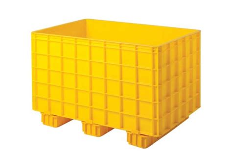 Container Box Plastik Industri Ukuran Kecil, Sedang & Besar, Jual ke ...