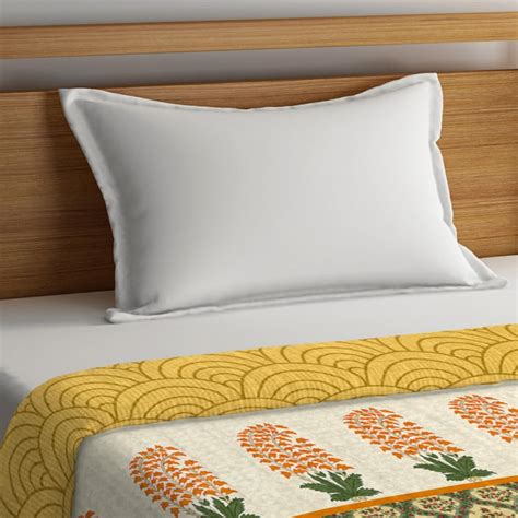 Buy PORTICO Shalimaar Printed Single Bed Dohar - 50 X 224 cm from ...