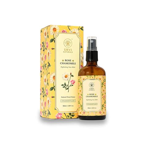 Buy Urvi Naturals Rose Chamomile Hydrating Face Mist for all skin types ...