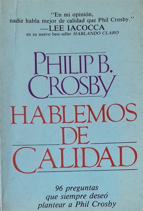 Hablemos De Calidad | Libropolis Chile