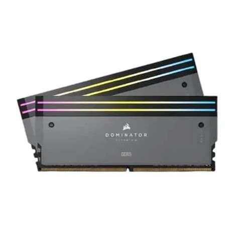 Corsair Dominator Titanium RGB 32GB (16GBx2) DDR5 CL30 6000MHz (Grey)
