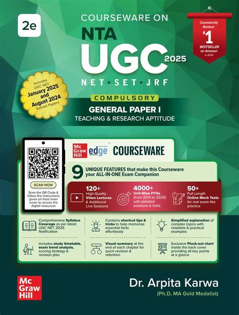 UGC NET Paper 1 2026 by Arpita Karwa Concepts + 4000 PYQs (2014-June ...