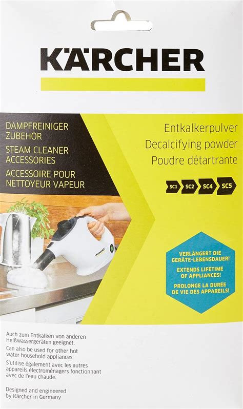 Karcher Descaling Powder RM 511 (6 x 17 G) : Amazon.in: Health ...