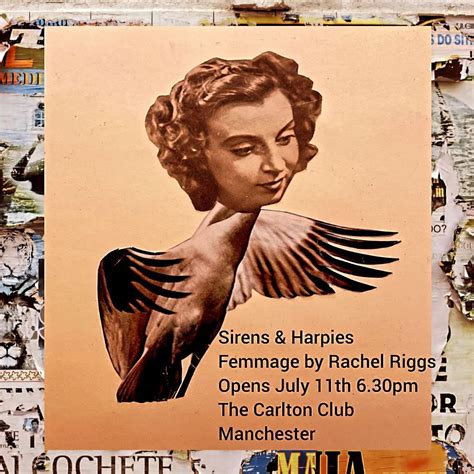 Exhibition Launch: Sirens & Harpies Femmage by Rachel Riggs, Rowan ...