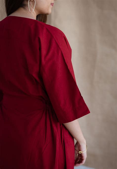 INDIAN ETHNIC WOMEN'S Aarvi Dabu Cotton Dress – THE INDIAN ETHNIC CO.