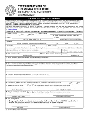 2022-2026 Form TX TDLR LIC002 - Blank Fillable Template | Fill Out ...