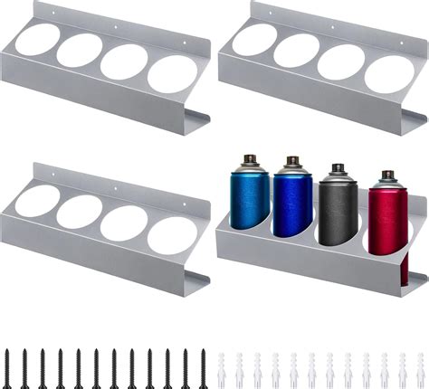 Amazon.com: Tandefio Spray Can Holder Wall Mount Spray Bottle Holder ...