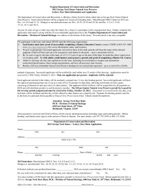 Fillable Online dcr virginia Application form in PDF - Virginia ...