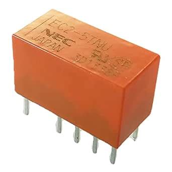 Kemet Signal Relay, Ec2 Series, Latching Dual Coil, Dpdt, Through Hole ...