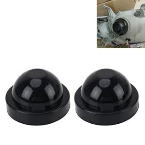 2 PCS K100 Universal Car LED Headlight HID Xenon Lamp Silicone Dust ...