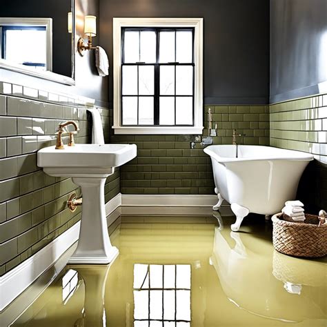 23 Innovative Epoxy Bathroom Floor Ideas for Your Home Decor Inspiration