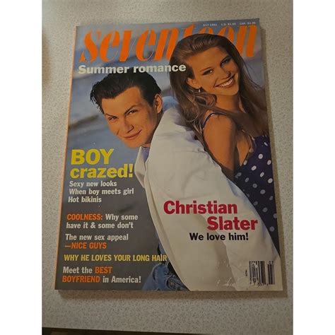 Vintage Seventeen Magazine July 1991 Issue The... | Depop