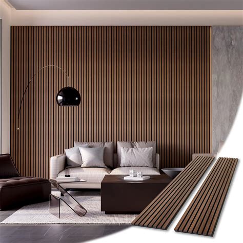 AEVDOY Wood Wall Panels, 2-Pack 94.5 x 12.6 Soundproof India | Ubuy