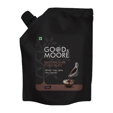 Belgian Dark Chocolate Sauce – GOOD&MOORE