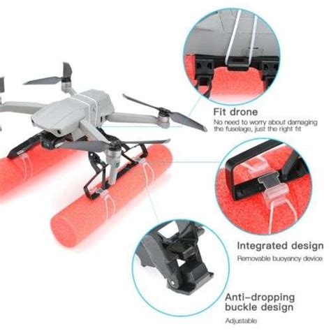 Drone Landing Gear Floating Water Kit Expansion - Heighten Legs for Air ...