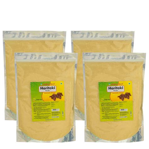 Buy Herbal Hills Haritaki/Harde Powder (1 Kg Pack of 4) Online at Low ...