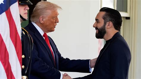 Trump hosts El Salvador's Bukele amid deportation controversy, who says ...