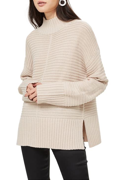 Shop This Mock Neck Sweater From Topshop for Fall