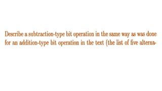 Image result for How Does Binary Subtraction Work